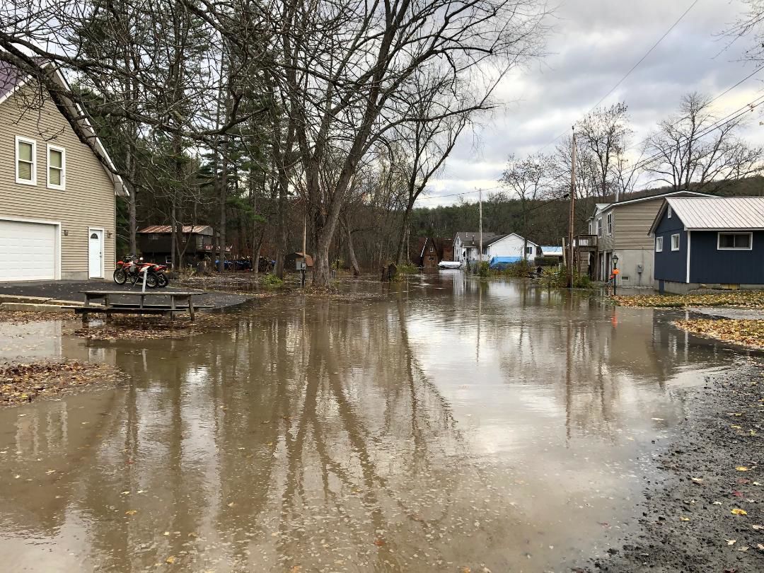 Hudson flooding